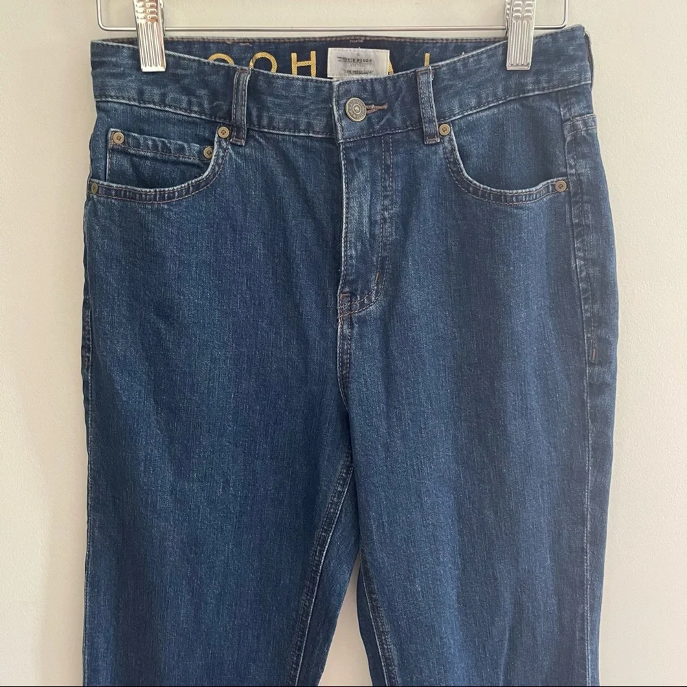 NEW Kate Spade Straight Leg Raw Hem Jeans